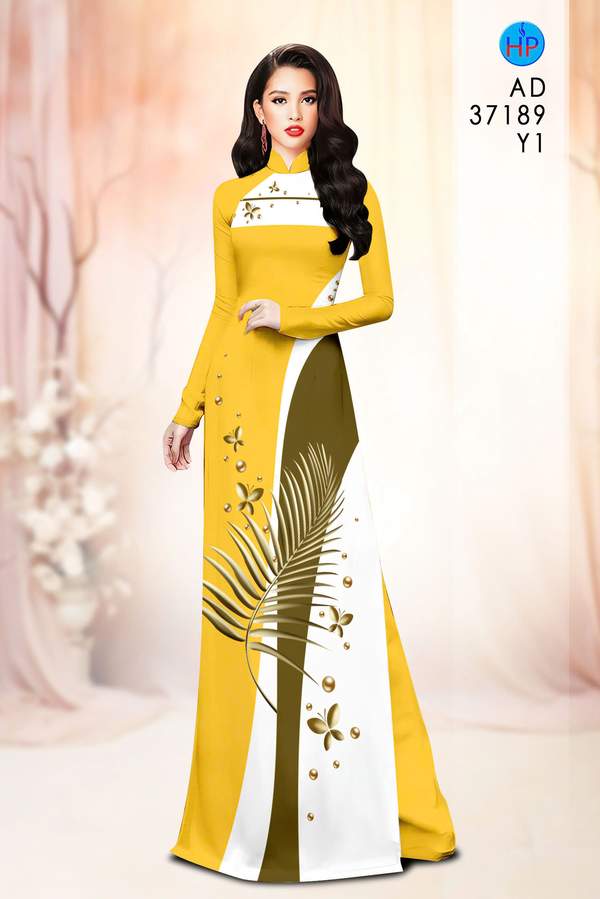 Vải Áo Dài Hoa In 3D AD 37189 8 1789350611 494 vai ao dai hoa in 3d ad 37189