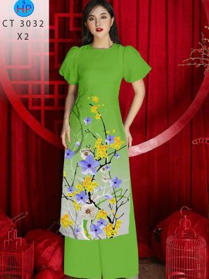Vải Áo Dài Hoa Mai AD CT 3032-1 23 1789351071 609 vai ao dai hoa mai ad ct 3032 1