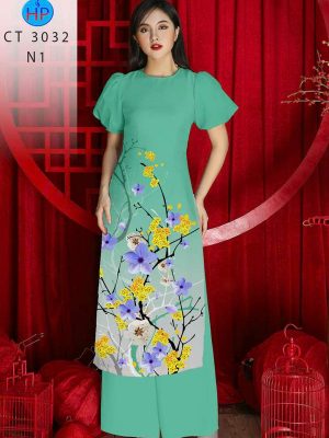 Vải Áo Dài Hoa Mai AD CT 3032-1 22 1789351071 908 vai ao dai hoa mai ad ct 3032 1