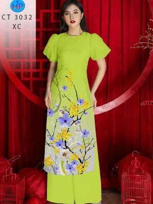 Vải Áo Dài Hoa Mai AD CT 3032-1 30 1789351072 193 vai ao dai hoa mai ad ct 3032 1