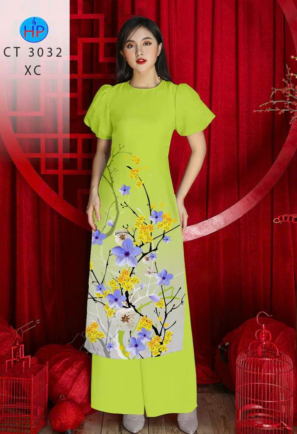 Vải Áo Dài Hoa Mai AD CT 3032-1 13 1789351072 193 vai ao dai hoa mai ad ct 3032 1