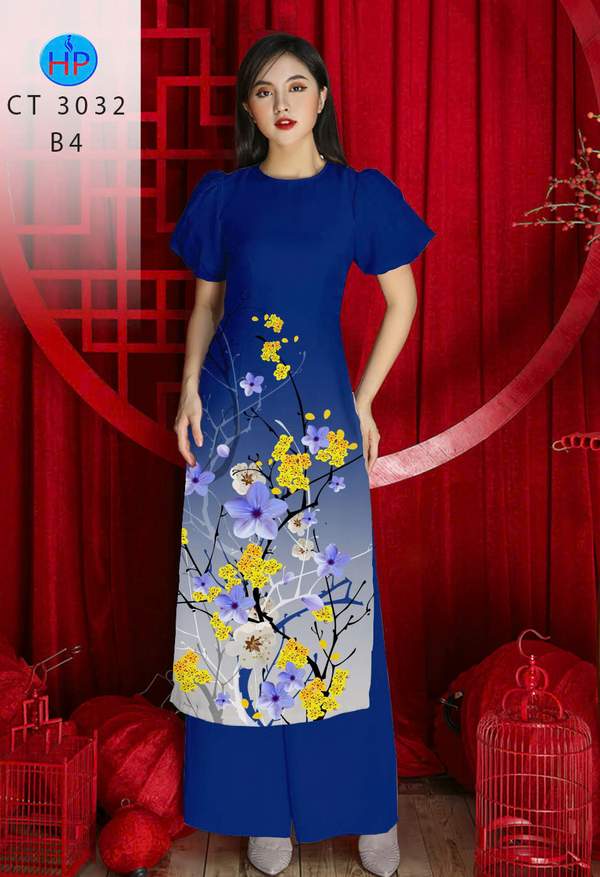 Vải Áo Dài Hoa Mai AD CT 3032-1 9 1789351072 642 vai ao dai hoa mai ad ct 3032 1
