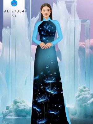 Vải Áo Dài Hoa Bồ Công Anh AD 27354 20 1789351589 45 vai ao dai hoa bo cong anh ad 27354