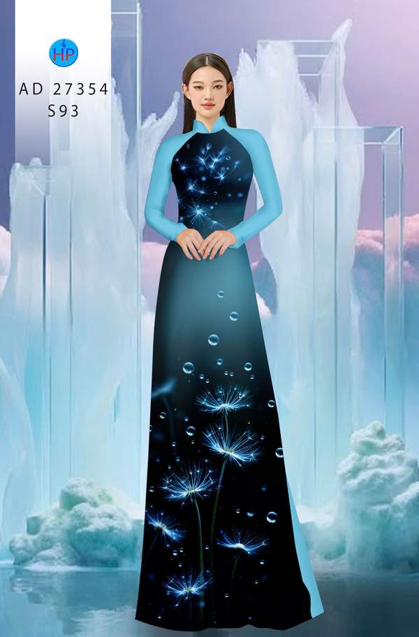 Vải Áo Dài Hoa Bồ Công Anh AD 27354 3 1789351589 785 vai ao dai hoa bo cong anh ad 27354