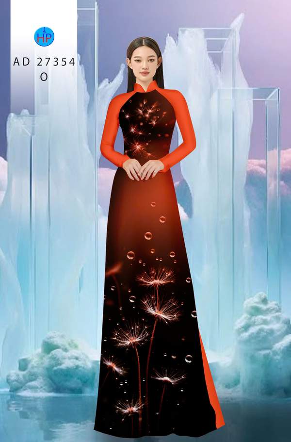 Vải Áo Dài Hoa Bồ Công Anh AD 27354 4 1789351589 829 vai ao dai hoa bo cong anh ad 27354