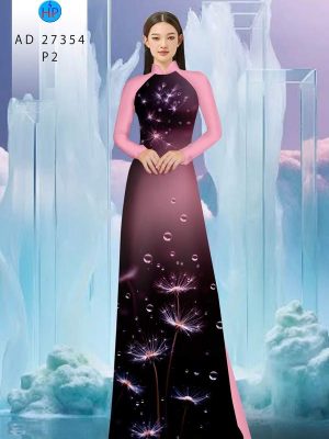 Vải Áo Dài Hoa Bồ Công Anh AD 27354 24 1789351590 106 vai ao dai hoa bo cong anh ad 27354