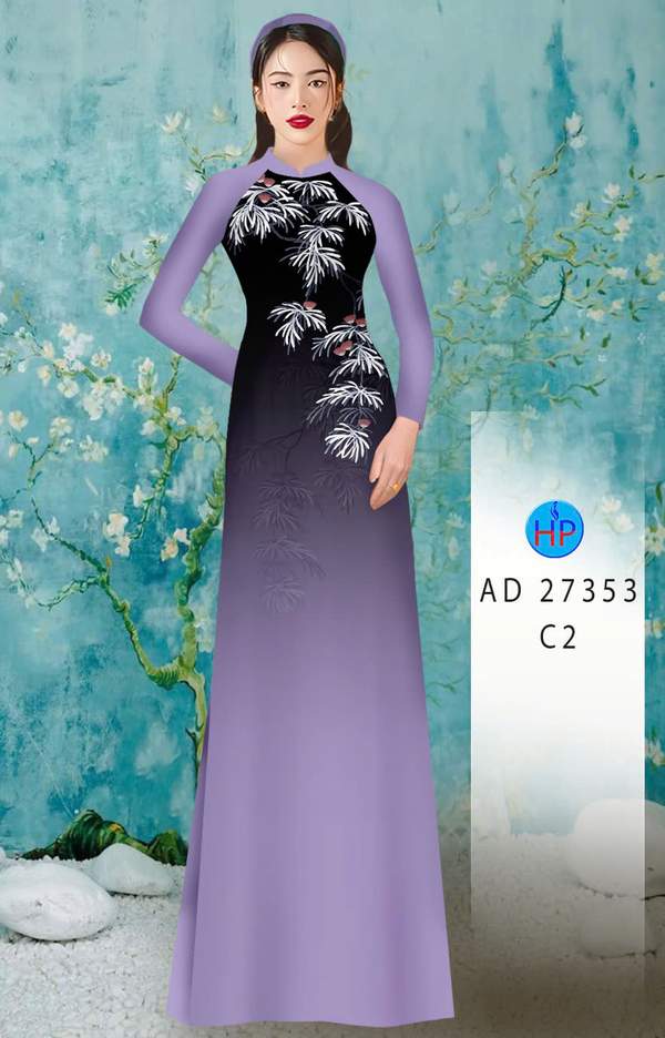 Vải Áo Dài Hoa In 3D AD 27353 5 1789436685 18 vai ao dai hoa in 3d ad 27353
