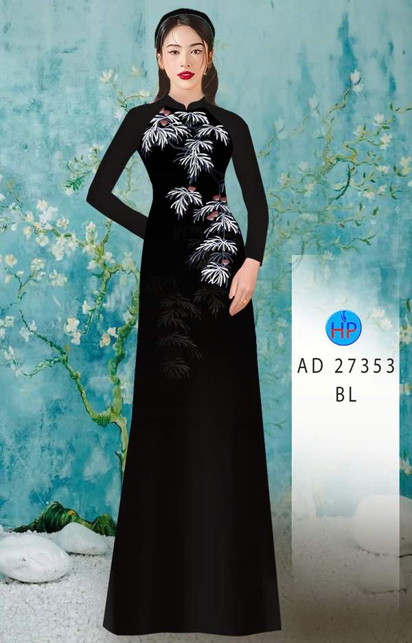 Vải Áo Dài Hoa In 3D AD 27353 6 1789436685 645 vai ao dai hoa in 3d ad 27353