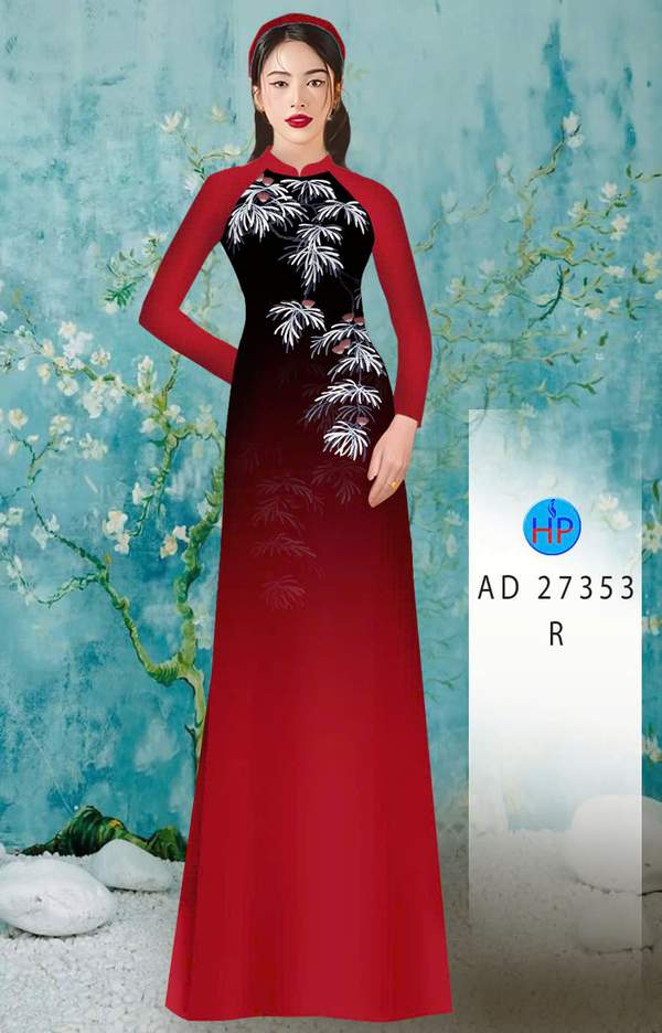 Vải Áo Dài Hoa In 3D AD 27353 10 1789436686 445 vai ao dai hoa in 3d ad 27353