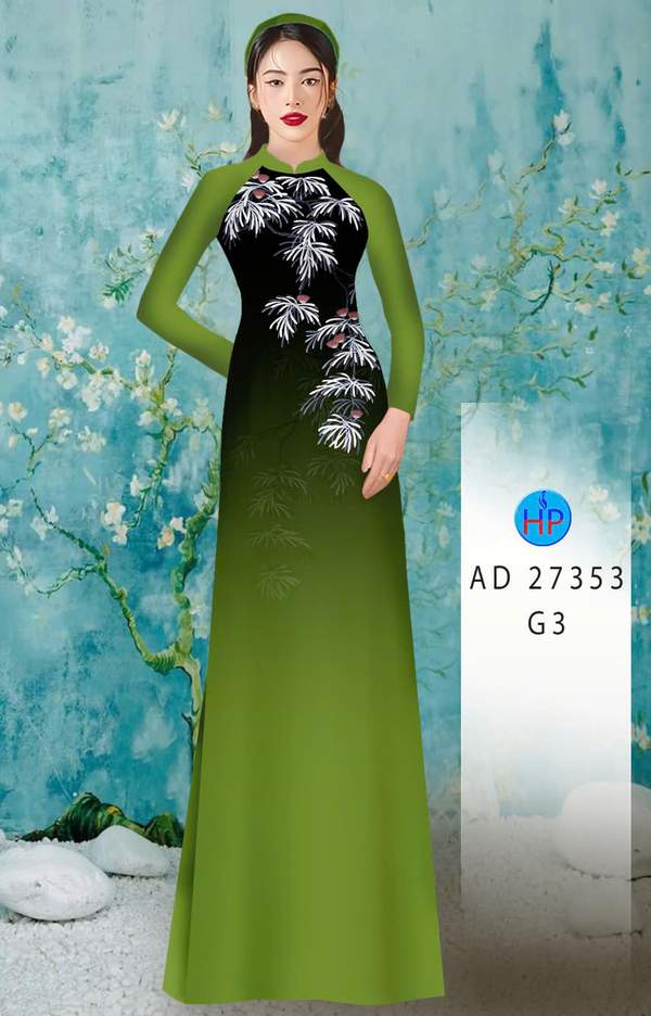 Vải Áo Dài Hoa In 3D AD 27353 9 1789436686 45 vai ao dai hoa in 3d ad 27353