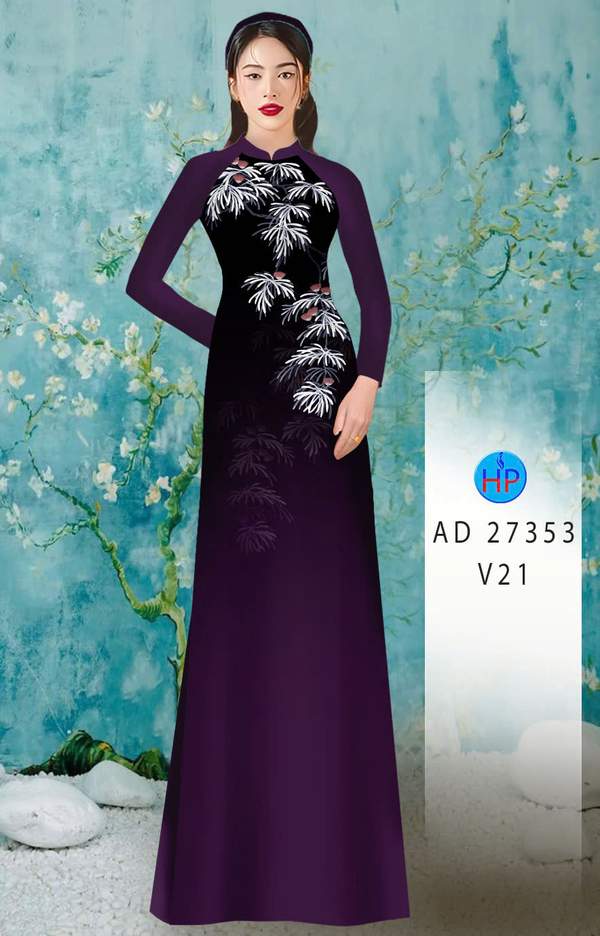 Vải Áo Dài Hoa In 3D AD 27353 12 1789436687 581 vai ao dai hoa in 3d ad 27353