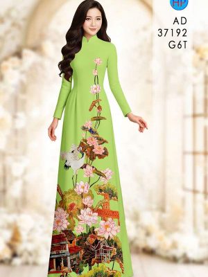 Vải Áo Dài Hoa Sen AD 37192 23 1789438055 30 vai ao dai hoa sen ad 37192