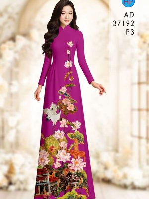 Vải Áo Dài Hoa Sen AD 37192 24 1789438055 784 vai ao dai hoa sen ad 37192