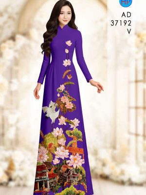 Vải Áo Dài Hoa Sen AD 37192 31 1789438056 564 vai ao dai hoa sen ad 37192
