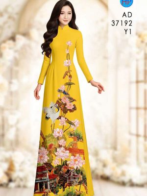 Vải Áo Dài Hoa Sen AD 37192 30 1789438056 907 vai ao dai hoa sen ad 37192