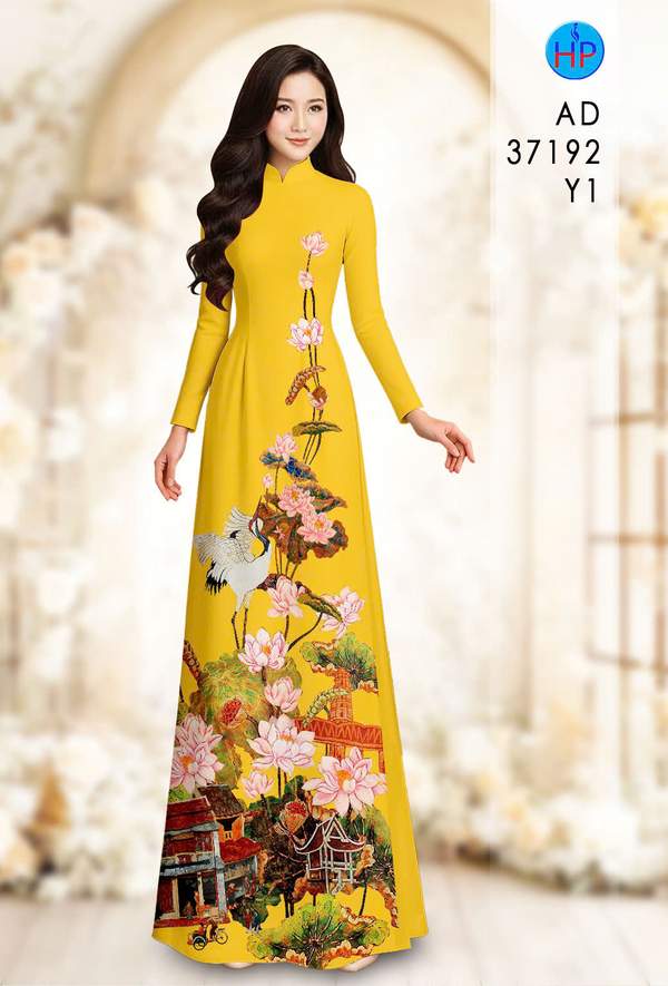 Vải Áo Dài Hoa Sen AD 37192 13 1789438056 907 vai ao dai hoa sen ad 37192