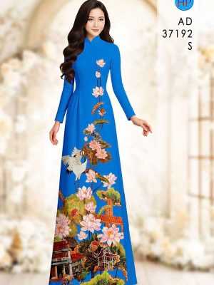 Vải Áo Dài Hoa Sen AD 37192 34 1789438057 409 vai ao dai hoa sen ad 37192