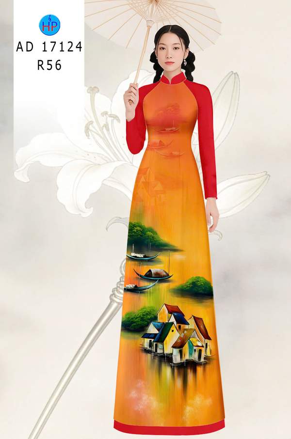 Vải Áo Dài Phong Cảnh AD 17124 14 1789524681 39 vai ao dai phong canh ad 17124