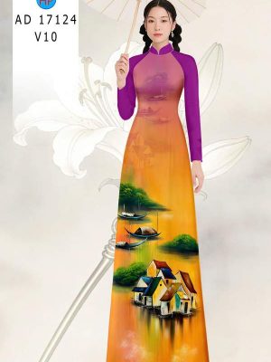 Vải Áo Dài Phong Cảnh AD 17124 31 1789524681 712 vai ao dai phong canh ad 17124