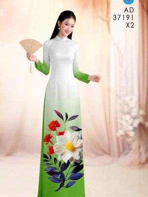 Vải Áo Dài Hoa Cúc AD 37191 18 1789525235 378 vai ao dai hoa cuc ad 37191