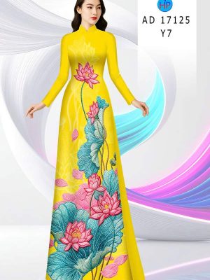 Vải Áo Dài Hoa Sen AD 17125 18 1789525673 795 vai ao dai hoa sen ad 17125