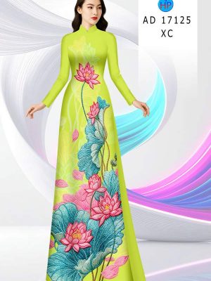 Vải Áo Dài Hoa Sen AD 17125 22 1789525674 229 vai ao dai hoa sen ad 17125