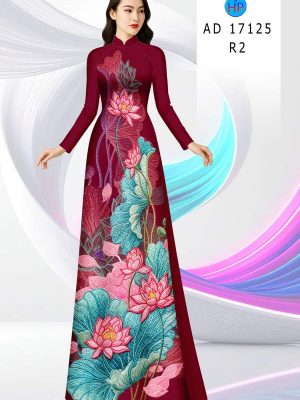 Vải Áo Dài Hoa Sen AD 17125 19 1789525674 316 vai ao dai hoa sen ad 17125