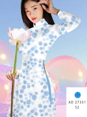 Vải Áo Dài Hoa In 3D AD 27351 21 1789526088 28 vai ao dai hoa in 3d ad 27351