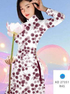 Vải Áo Dài Hoa In 3D AD 27351 27 1789526089 692 vai ao dai hoa in 3d ad 27351