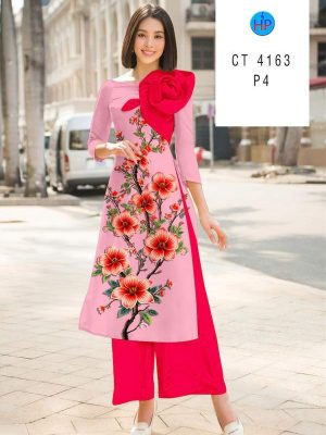 Vải Áo Dài Hoa In 3D AD CT4163 24 1789630275 156 vai ao dai hoa in 3d ad ct4163