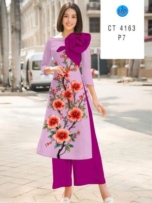 Vải Áo Dài Hoa In 3D AD CT4163 26 1789630275 192 vai ao dai hoa in 3d ad ct4163