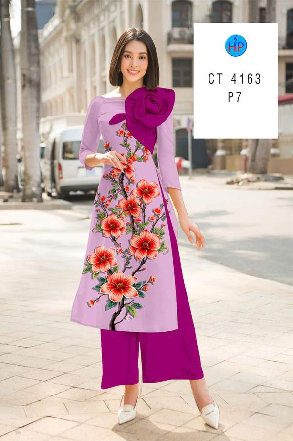 Vải Áo Dài Hoa In 3D AD CT4163 8 1789630275 192 vai ao dai hoa in 3d ad ct4163