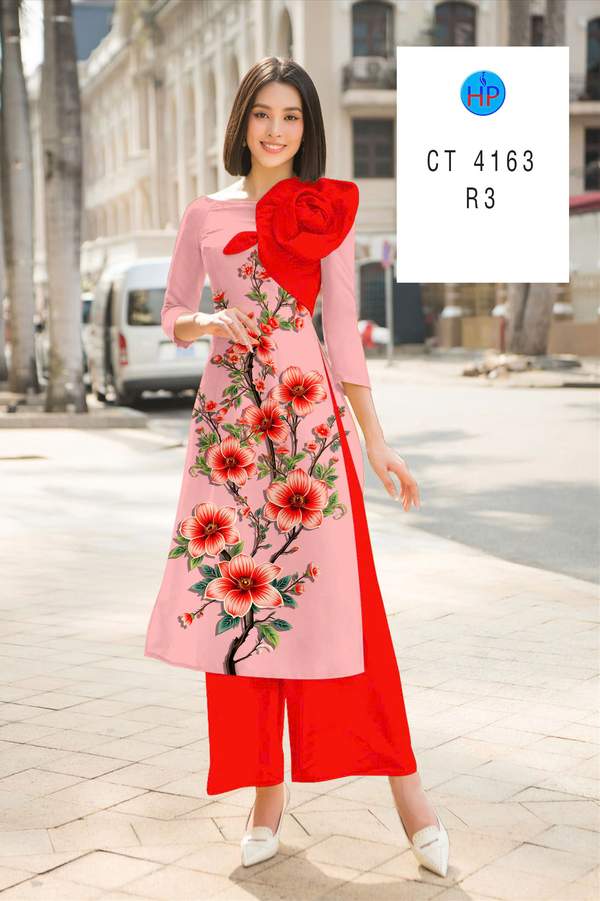 Vải Áo Dài Hoa In 3D AD CT4163 7 1789630275 92 vai ao dai hoa in 3d ad ct4163