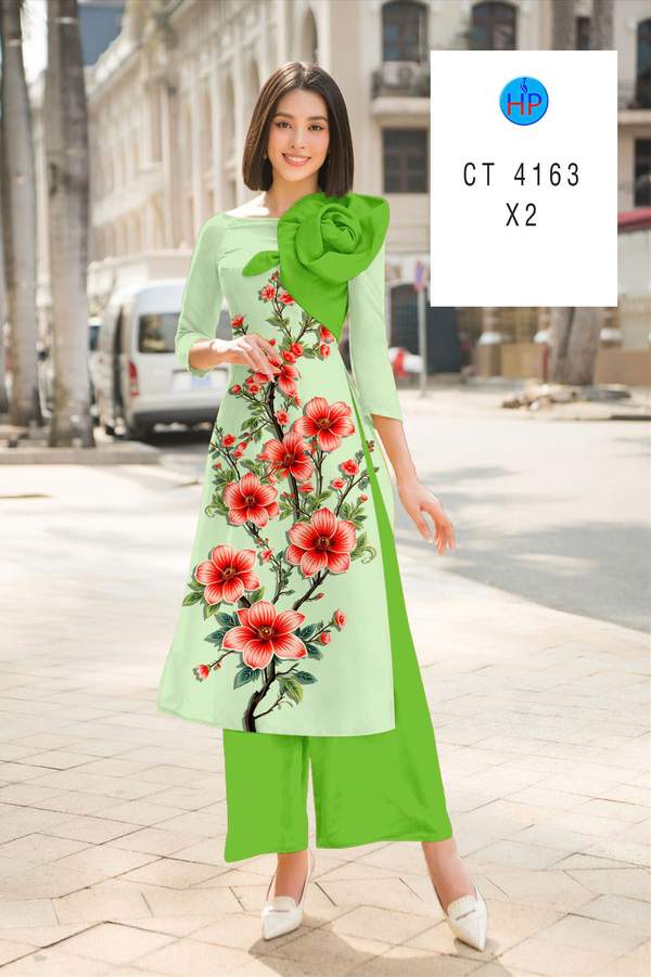 Vải Áo Dài Hoa In 3D AD CT4163 9 1789630276 149 vai ao dai hoa in 3d ad ct4163