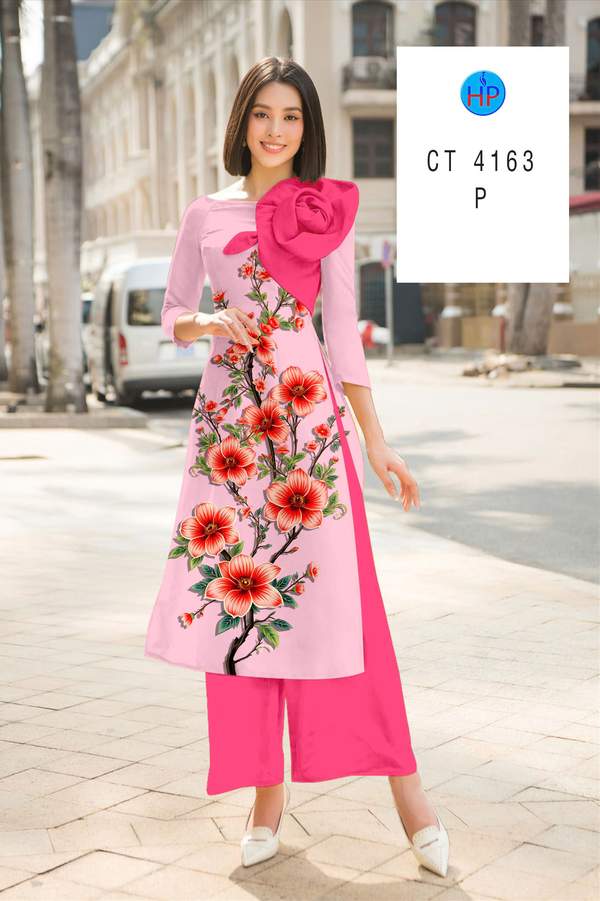 Vải Áo Dài Hoa In 3D AD CT4163 11 1789630276 95 vai ao dai hoa in 3d ad ct4163