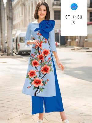 Vải Áo Dài Hoa In 3D AD CT4163 33 1789630277 110 vai ao dai hoa in 3d ad ct4163