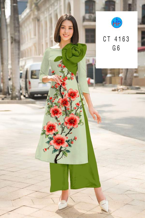 Vải Áo Dài Hoa In 3D AD CT4163 16 1789630277 305 vai ao dai hoa in 3d ad ct4163