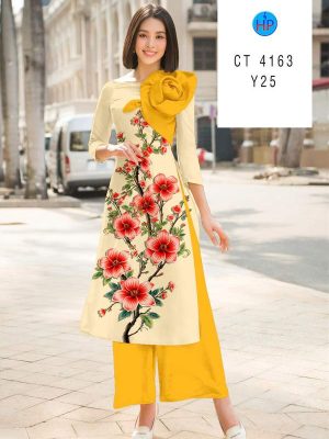 Vải Áo Dài Hoa In 3D AD CT4163 36 1789630278 908 vai ao dai hoa in 3d ad ct4163