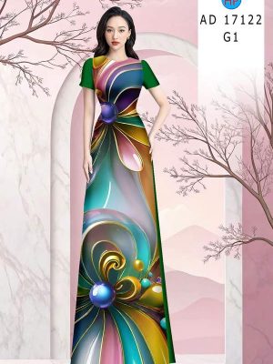 Vải Áo Dài Hoa In 3D AD 17122 22 1789630763 738 vai ao dai hoa in 3d ad 17122