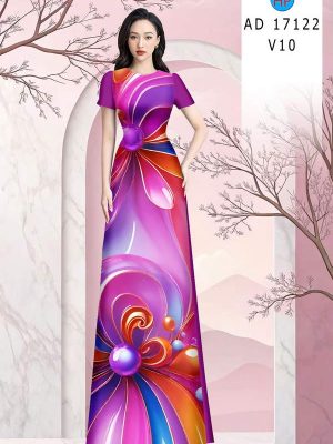 Vải Áo Dài Hoa In 3D AD 17122 26 1789630764 352 vai ao dai hoa in 3d ad 17122