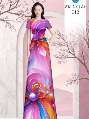 Vải Áo Dài Hoa In 3D AD 17122 28 1789630765 325 vai ao dai hoa in 3d ad 17122