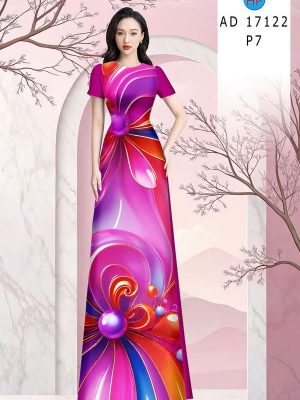 Vải Áo Dài Hoa In 3D AD 17122 36 1789630766 147 vai ao dai hoa in 3d ad 17122