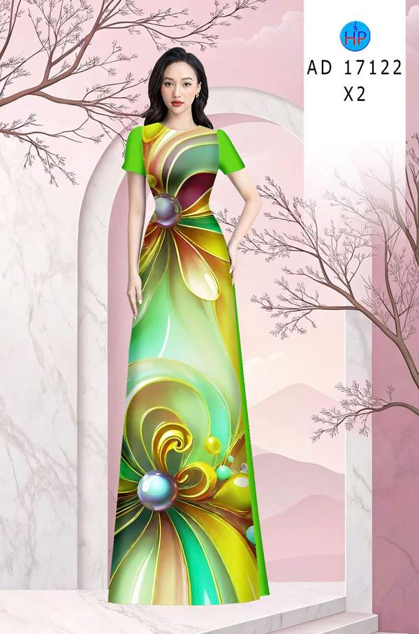Vải Áo Dài Hoa In 3D AD 17122 15 1789630766 351 vai ao dai hoa in 3d ad 17122