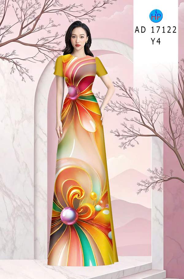 Vải Áo Dài Hoa In 3D AD 17122 17 1789630766 780 vai ao dai hoa in 3d ad 17122