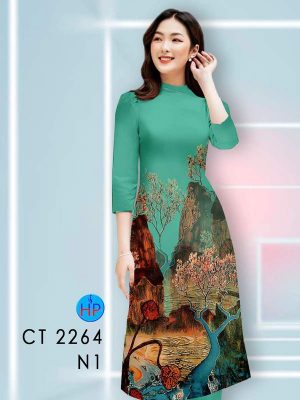 Vải Áo Dài Cách Tân Phong Cảnh AD CT2264 22 1789631090 811 vai ao dai cach tan phong canh ad ct2264