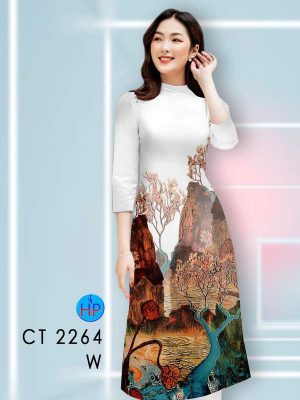 Vải Áo Dài Cách Tân Phong Cảnh AD CT2264 25 1789631091 467 vai ao dai cach tan phong canh ad ct2264