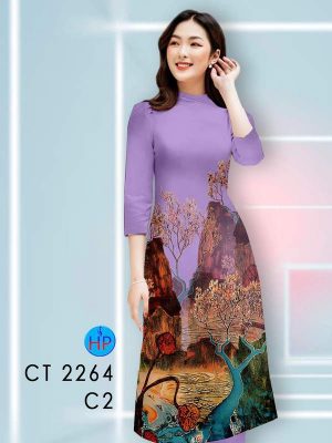 Vải Áo Dài Cách Tân Phong Cảnh AD CT2264 26 1789631091 569 vai ao dai cach tan phong canh ad ct2264