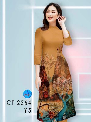 Vải Áo Dài Cách Tân Phong Cảnh AD CT2264 32 1789631093 156 vai ao dai cach tan phong canh ad ct2264