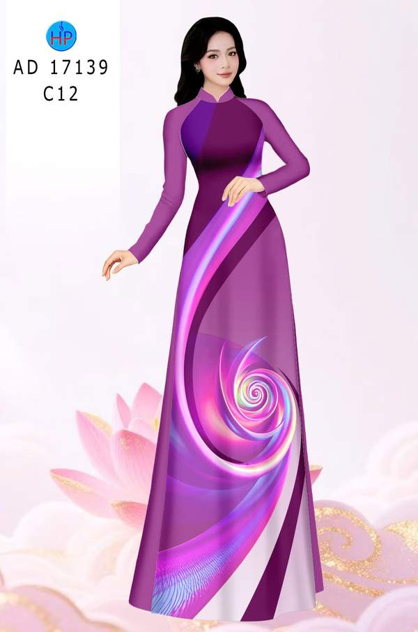 Vải Áo Dài Hoa Văn AD 17139 9 1789788741 977 vai ao dai hoa van ad 17139