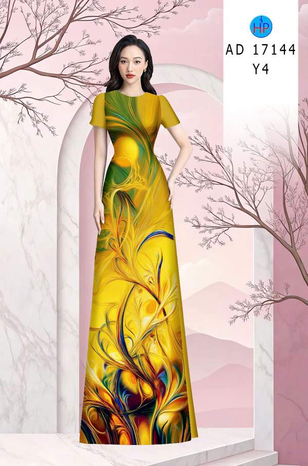 Vải Áo Dài Hoa Văn AD 17144 5 1789789185 204 vai ao dai hoa van ad 17144
